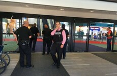 Airport evacuated in US after police officer stabbed in the neck