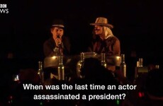 Johnny Depp made a weird gag about assassinating Donald Trump at Glastonbury... it's The Dredge