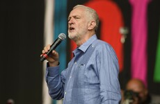 'Rise, like lions after slumber': Jeremy Corbyn got a rapturous reception at Glastonbury today