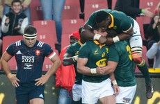 Rampant Springboks outscore France by four tries to complete whitewash