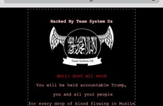 'You will be held accountable Trump': ISIS sympathisers hack US government websites