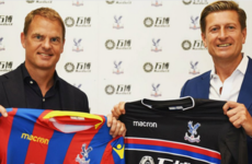 Frank de Boer appointed Crystal Palace boss