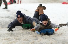 In pictures: Snow forces hundreds of UK flight cancellations