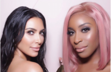 Kim Kardashian was accused of throwing shade at a beauty blogger who gave her a bad review