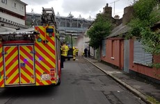 Man rushed to hospital after being rescued from building fire in Ballybough
