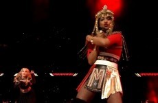 Apology issued after M.I.A. flips the finger during Super Bowl show