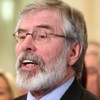 Gerry Adams asks UK to not restore direct rule from Westminster in North