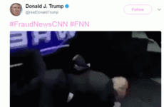 Donald Trump just posted a video of himself 'bodyslamming' CNN, and nobody can cope