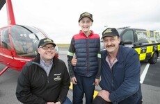 Boy from Mayo is first-ever patient to be transported in BUMBLEair helicopter