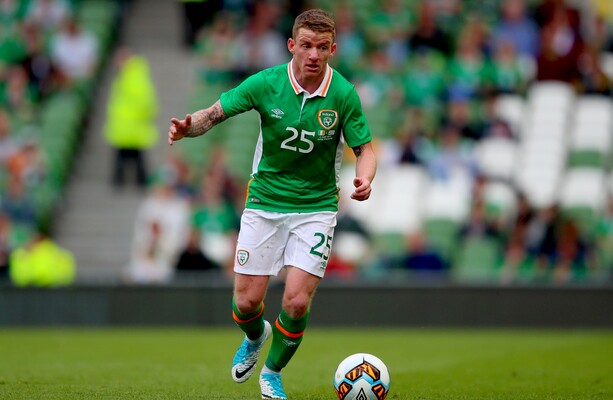 Brendan Rodgers heaps praise on Ireland’s Jonny Hayes after impressive display