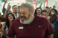 KFC's newest ad features a Game of Thrones character reliving his death in a branch of the fast food chain