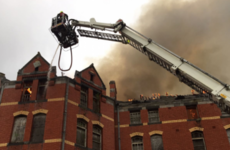 Firefighters bring massive fire at derelict Cork city building under control