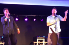 Brian McFadden has hit back at claims that he was drunk during a Boyzlife gig