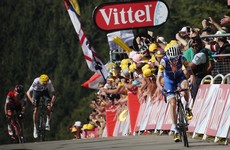 Dan Martin claims second-place finish after superb day in the mountains