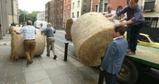 Day 2: Tillage farmers sleep overnight at the Department of Agriculture building