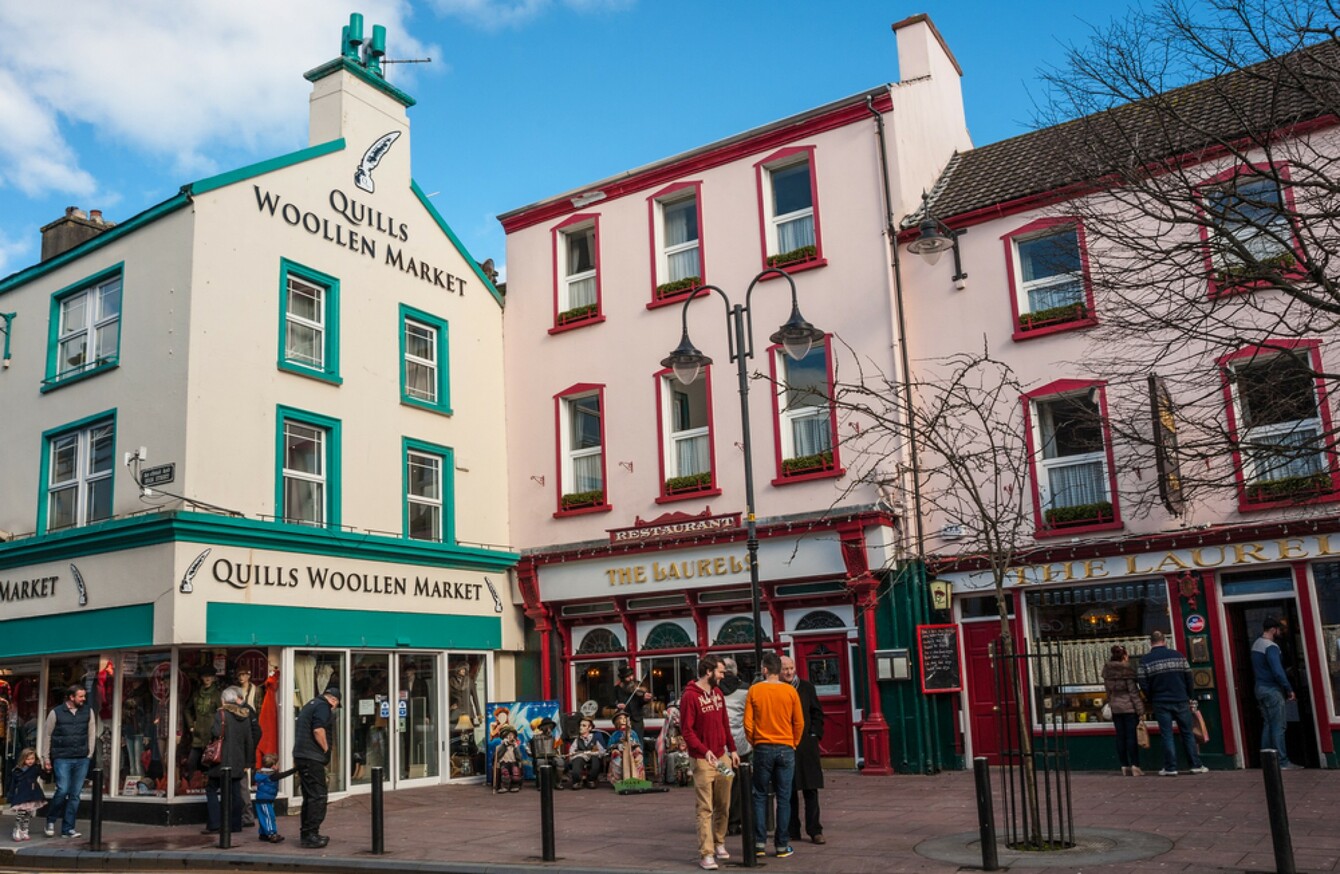 This is the oldest town in Ireland (in terms of average age)