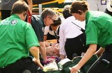 Mattek-Sands suffers 'acute knee injury' in horrific Wimbledon fall