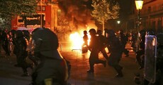 Scores of police injured in violent protests ahead of Trump-Putin showdown at G20