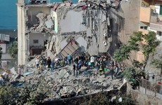 Apartment block collapses in Italy leaving up to eight people trapped inside