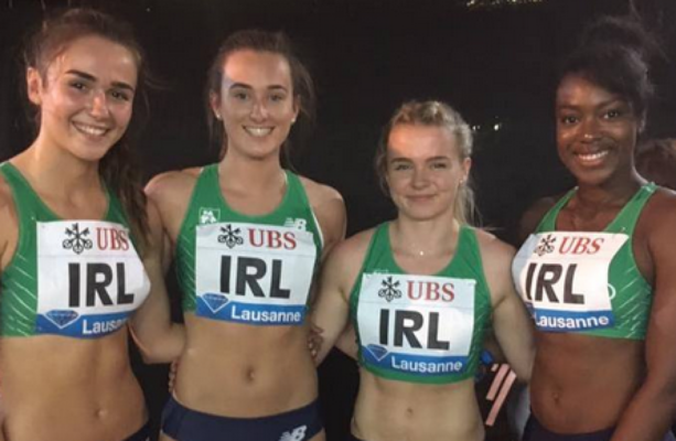 Watch: Ireland's 4x100m relay team smash national junior record at ...