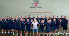 Entire Athletic Bilbao squad shave heads in support of team-mate