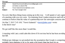 Emails between Google and Uber show how the tech giants became enemies
