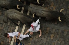 Two Americans gored and eight injured in Spanish bull running fest