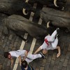 Two Americans gored and eight injured in Spanish bull running fest