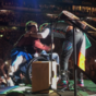 Coldplay brought a crowd-surfing Irish fan in a wheelchair on stage to perform with them in Croke Park