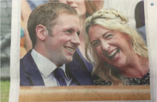 A newspaper described an Olympic gold medalist as her husband's 'pregnant wife' and people are seething