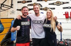 Coldplay's Chris Martin popped in for a gym session with John Kavanagh in Dublin
