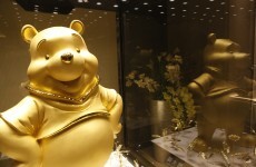 Want to see what a solid gold Winnie the Pooh looks like?