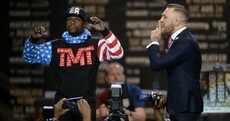 'You'll do nothing' - Conor McGregor and Floyd Mayweather begin trash talk tour with LA story