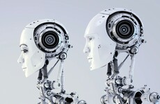 Two robots casually debated the future of humans in Hong Kong this week
