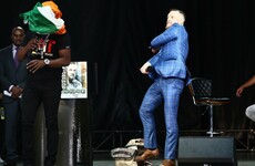 Bet your whole fight cheque! McGregor and Mayweather trade verbal blows in Toronto