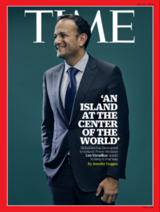 Leo Varadkar is on the cover of Time magazine