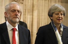 People are hilariously speculating about how Theresa May managed to make Jeremy Corbyn laugh