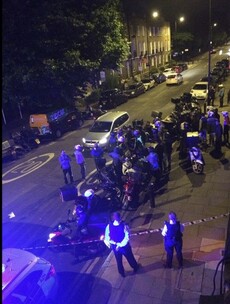 Two teenage boys arrested after acid thrown in the faces of five people across east London