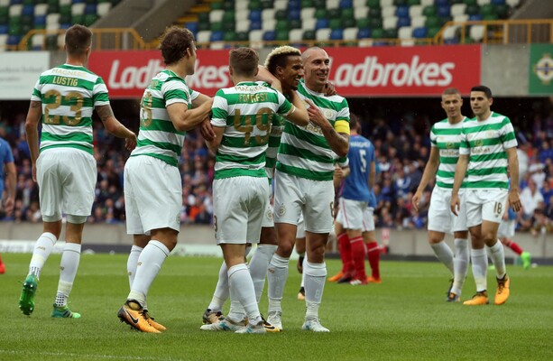 Linfield no match for Celtic in heated Champions League tie at Windsor Park