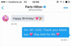 Paris Hilton slid into James Kavanagh's DMs to wish him a happy birthday... it's The Dredge