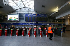Gardaí arrest armed man on train and then detain woman at Dublin Airport in gangland operation