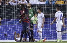 'My girl's mad!' - US striker Altidore bitten and has nipple twisted