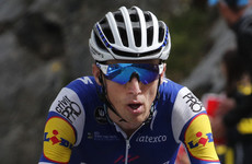Dan Martin's podium hopes fade after brave challenge on final mountain stage