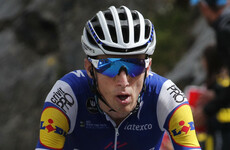 Dan Martin's podium hopes fade after brave challenge on final mountain stage