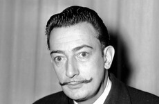 Decades after his death, Salvador Dali's iconic moustache is still perfectly intact