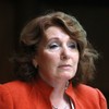 'Brilliant blue eyes and dark red hair,' the New York Times on Kathleen Lynch