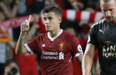 Despite £72m Barca bid, Phil Coutinho put on a show for Liverpool in friendly win over Leicester