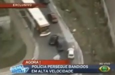 Escaped prisoner sparks incredible police chase (Video)