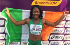 'To see her on the podium, the Irish flag going up and the anthem being played was just amazing'
