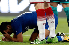 Chelsea's Pedro suffers multiple facial fractures after reckless collision